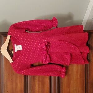 Toddler Girl Red Party Dress